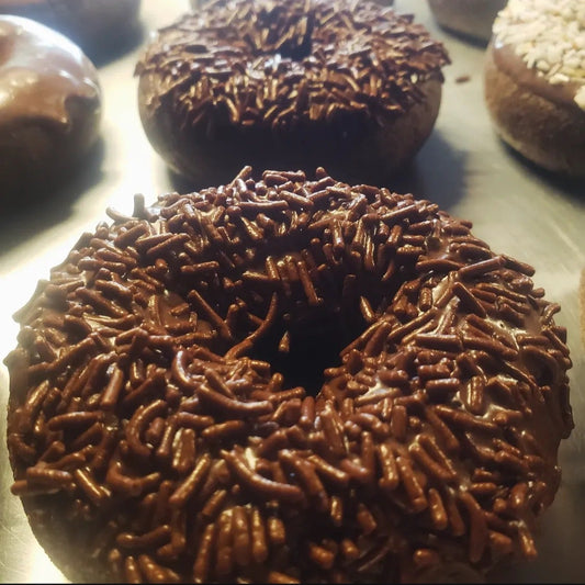 Triple Chocolate (Sprinkle) Donut
